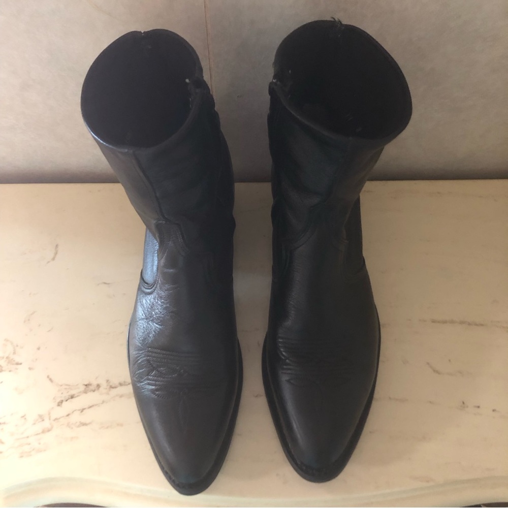 Sage Men’s Western Leather Boots Size 11 D